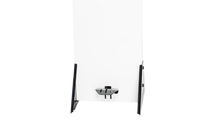 Load image into Gallery viewer, Commercial Grade Hand Sanitizer Dispenser Station - WHITE / BLACK