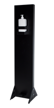 Load image into Gallery viewer, Commercial Grade Hand Sanitizer Dispenser Station - GLOSS BLACK