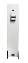 Load image into Gallery viewer, Commercial Grade Hand Sanitizer Dispenser Station - WHITE / BLACK